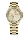 JUICY COUTURE Gold-Tone Jetsetter Stainless Steel Watch with Swarovski Crystals 1900959
