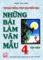 Những bài làm văn mẫu 4 - Tập 1