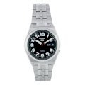 Seiko Men's SNK657K Stainless Steel Analog with Black Dial Watch