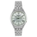 Seiko Men's SNKL29 Stainless Steel Analog with White Dial Watch