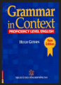 Grammar in context - Proficiency level english