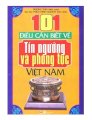 101 Điều cần biết về Tín ngưỡng và phong tục Việt Nam