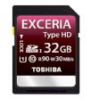 Toshiba Exceria SDHC UHS-1 32GB 90MB/s (Class 10)