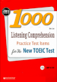 1000 Listening comprehension practice test ltems for the new toeic test 