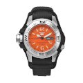 Seiko Men's SE-SKZ227 Mile Marker Orange Dial Watch