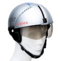 Mũ bảo hiểm màu bạc trơn bóng 3S TEM S66 Andes 181