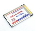 Card AKE PCMCIA to SATA + eSATA Adapter