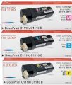 Fuji Xerox DOCUPRINT C1110B/ C1110 Laser Toner Cartridge Color (CT201115/6/7)