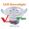 Led âm trần VSUN LAT-04 7W