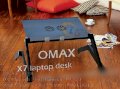 Bàn laptop nhôm đa năng OMAX X7 xoay 360 độ MS18