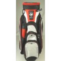  TaylorMade Golf Catalina Cart Bag Black/White/Red
