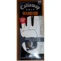 Callaway Golf Warbird Men's Medium Reg Left 2 Pack White Gloves Free Shipping