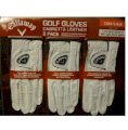 3 Callaway Cabretta Leather Golf Gloves *XL* for right handed golfer