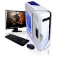 Máy tính Desktop CyberPowerPC ZEUS EVO THUNDER 3000 SE White (Intel Core i7 4770K 3.50GHz, RAM 16GB, HDD 1TB, VGA NVIDIA GeForce GTX 770 2GB GDDR5, Không kèm màn hình)