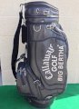 Callaway Golf Bag S2H2 Big Bertha LEATHER Staff Cart Golf Bag - Excellent Cond.