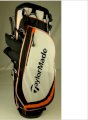 New 2013 TaylorMade Golf Stratus Stand Bag White/Black/Orange