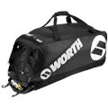 Worth Brigade Elite Baseball Softball Equipment Wheel Bag Black FREE NECKLACE