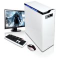 Máy tính Desktop CyberPowerPC POWER MEGA III 3000 White (Intel Xeon E5 2630 Six Core 2.30GHz, RAM 32GB, HDD 1TB, VGA NVIDIA Quadro K4000 3GB, Không kèm màn hình)