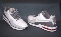 Nike Air Max LTD Running Sneakers Leather White Grey Red Mens Size 11.5