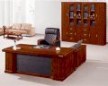 FM-2061#P bộ bàn giám đốc nội thất Fami,gỗ công nghiệp phủ sơn PU