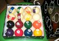 Vintage Pool / Billiard Balls Full set in Box