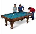 Pool Table Billiards Home Balls Cues Chalk Brush Rack Kit Set Game Room Man Cave