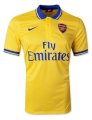 Áo Arsenal 2013-2014 sân khách