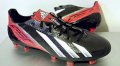 Adidas Adizero F50 TRX FG Q33849 Synthetic Soccer Shoes, Black, US Size 6.5
