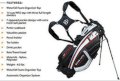 Bennington Zone Stand Bag: ZN-WFO - Black/White/Red