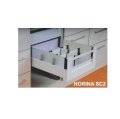 Hệ ray hộp đa năng, vách kính & mặt ốp thép sơn tĩnh điện HORINA SC2