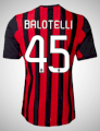 Áo Balotelli 2013-2014 sân nhà AC Milan