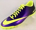 Nike Mercurial Victory IV TF Turf Soccer Cleat (Electro Purple/Volt/Black)