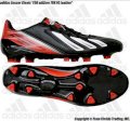 Adidas Men's Soccer Cleats "F50 adiZero TRX FG Leather"(11)Black/Infrared Q33846