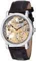 Đồng hồ Stuhrling Original Men's 460G.3315K31 Classic Delphi Avon Mechanical Skeleton Brown Leather Strap Watch