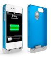 Boostcase Hybrid Battery Case for iPhone 4/4S - Blue (BCH1900W-312)