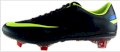 Nike Mercurial Vapor VIII Fg Sz 6.5 Mens Soccer Cleats Black/Volt/Red