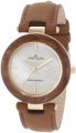 Đồng hồ AK Anne Klein Women's 10/9852cmHY Gold-Tone Honey Brown Leather Strap Watch
