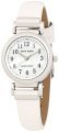 Đồng hồ AK Anne Klein Women's 10/9887MPWT Leather Silver-Tone Easy-To-Read White Leather Strap Watch