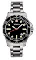Wenger Men's 72326 Battalion III Diver Black Dial Steel Bracelet Watch
