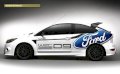 Dán decal xe Ford Focus RS 1
