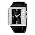 Festina Women's F16538/2 Black Leather Quartz Watch with Black Dial