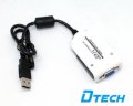 Cable usb to vga dtech 6510