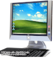 Máy tính Desktop NEC MY20R/FE (Intel Core 2 Duo E4400 2.0GHz, RAM 1GB, HDD 120GB, VGA ATI, 17 inch, Windows 7)