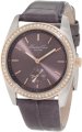 Kenneth Cole New York Women's KC2632 Baby Boyfriend Classic Round Two-Tone Case with Stones on Bezel Watch