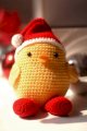 Vịt Giáng Sinh Donaldo Duck WT-009YEL-XL (12cm x 12cm x 18cm)