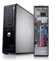 Máy tính Desktop DELL OptiPlex 760 (Intel Core 2 Duo E8400 3.0Ghz, Ram 1GB, HDD 80GB, VGA Onboard, PC DOS, Không kèm màn hình)