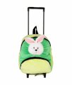 Wild Republic Green Poly Trolley Bag- Bunny