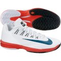 Nike Men's Lunar Ballistec Tennis Shoe white / night/crimson