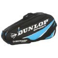  Dunlop Club 6 Racket Thermo Tennis Racket Bag Black/Blue