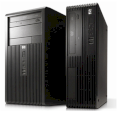Máy tính Desktop HP Dx7400 (Intel Pentium Dual Core E6550 2.33Ghz, Ram 2GB, HDD 160GB, VGA Intel Graphics 3100, DVD, PC DOS, Không kèm màn hình)